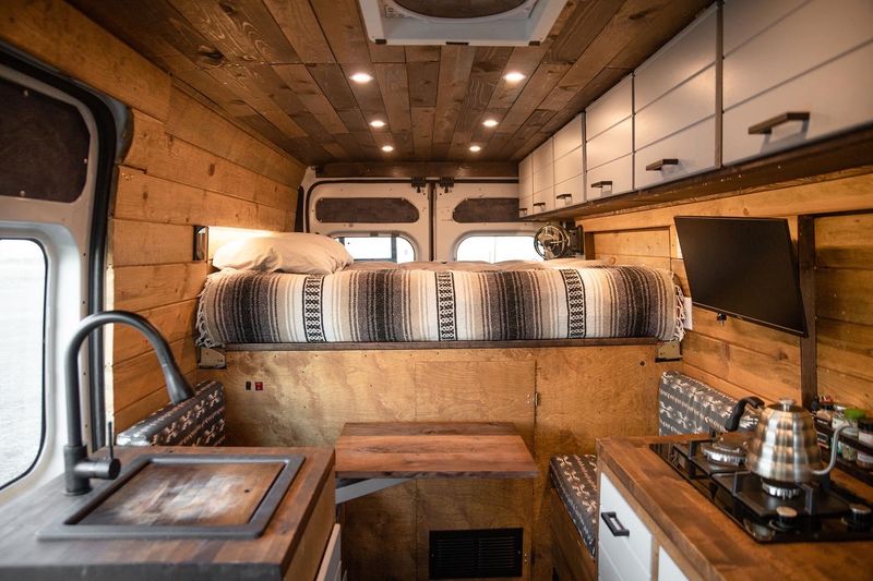 Picture 1/18 of a Cozy, Adventure-Ready RAM Promaster 159" WB for sale in Boulder, Colorado