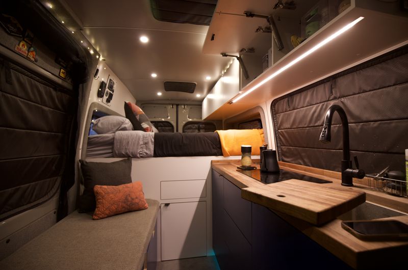 Picture 1/23 of a Vanlife Customs Mercedes Sprinter 144 High Roof 2016 for sale in Flagstaff, Arizona