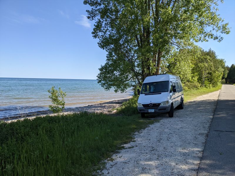 Picture 1/8 of a 2006 Sprinter 3500 158" tall camper van for sale in Minneapolis, Minnesota