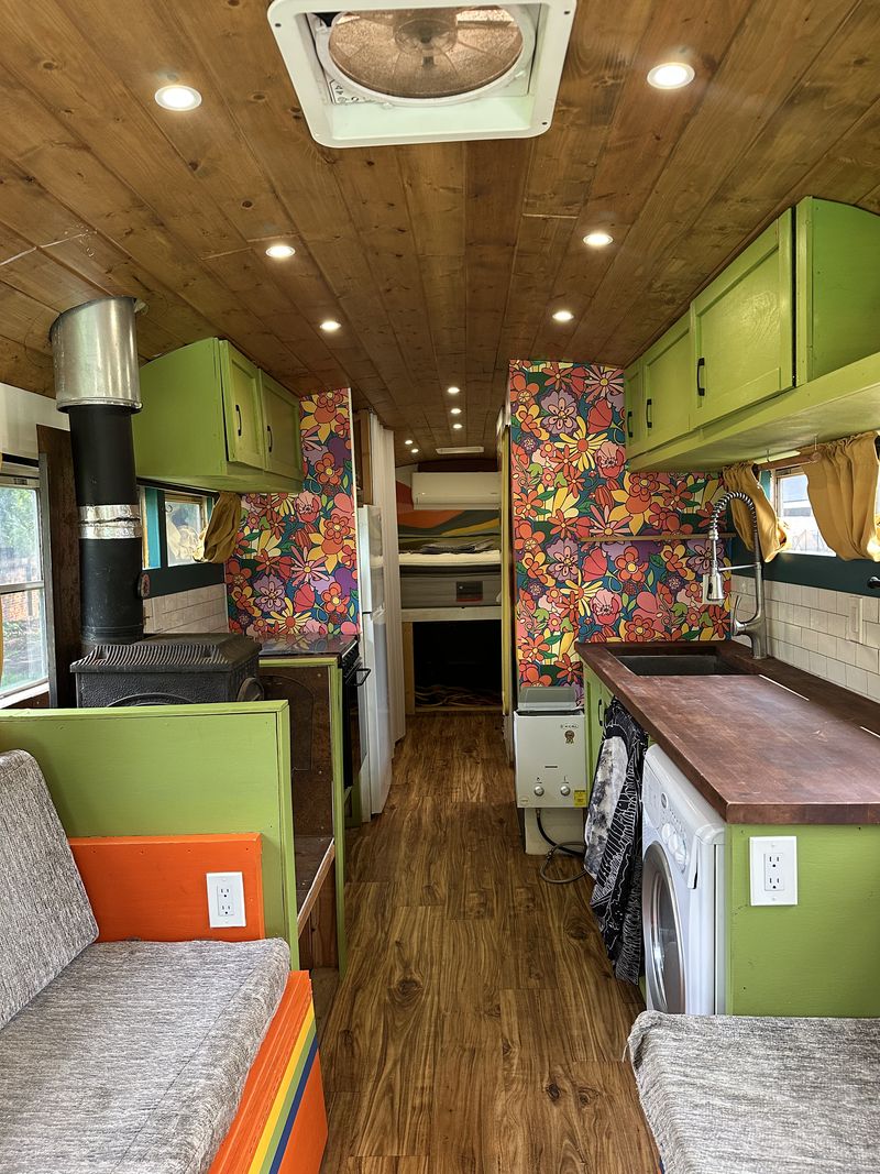 Picture 2/15 of a 1993 Bluebird All American Skoolie Conversion w/ ROOF RAISE for sale in Charlotte, North Carolina