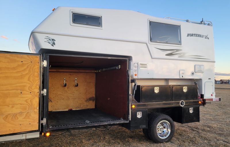 Picture 3/22 of a Northern Lite camper with huge garage for sale in Bend, Oregon