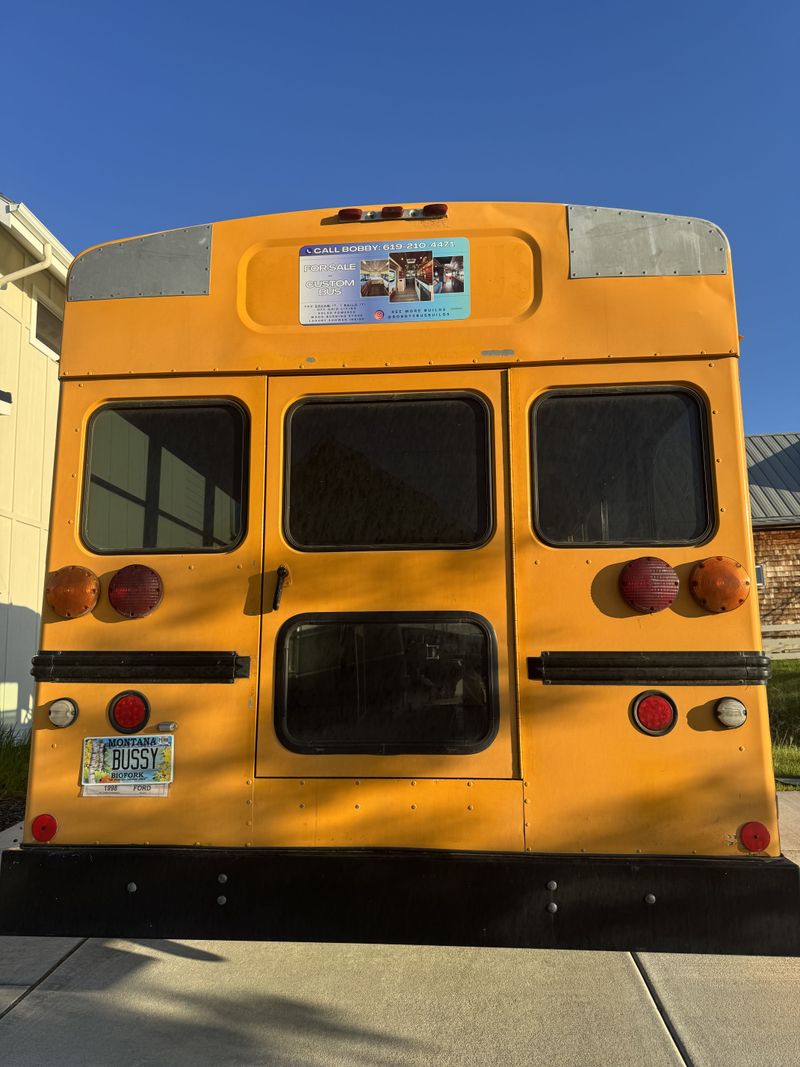 Picture 4/6 of a 1998 e350 school bus for sale in Bozeman, Montana