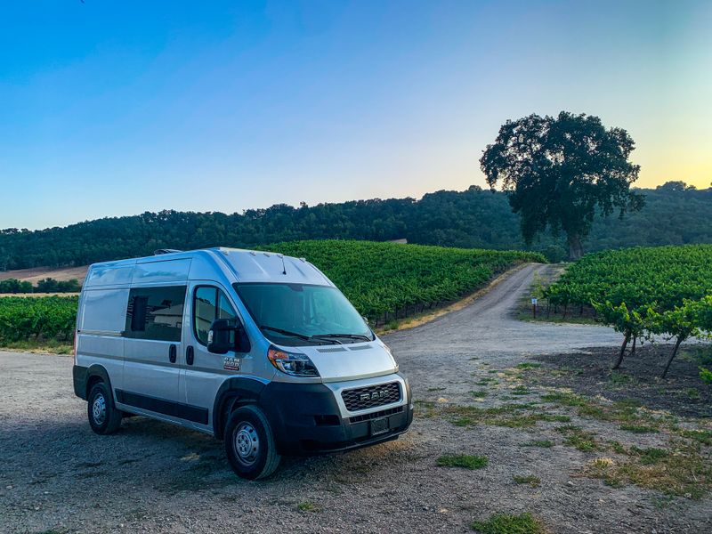 Picture 1/22 of a 2021 Dodge ProMaster 1500 High Roof 136" WB Camper Van for sale in Palo Alto, California