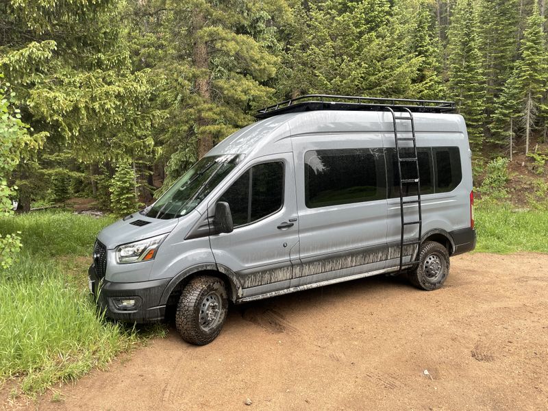 Picture 1/16 of a 2021 Ford Transit 350 AWD Ecoboost High Roof 148" for sale in Lyons, Colorado