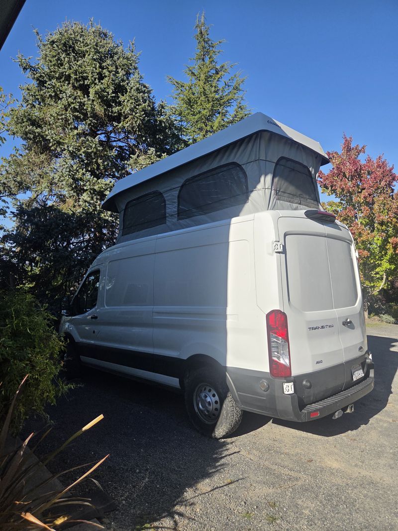 Picture 2/14 of a Low Mileage Ford 2020 Camper Van with custom Pop-Up Top!!!! for sale in Sebastopol, California