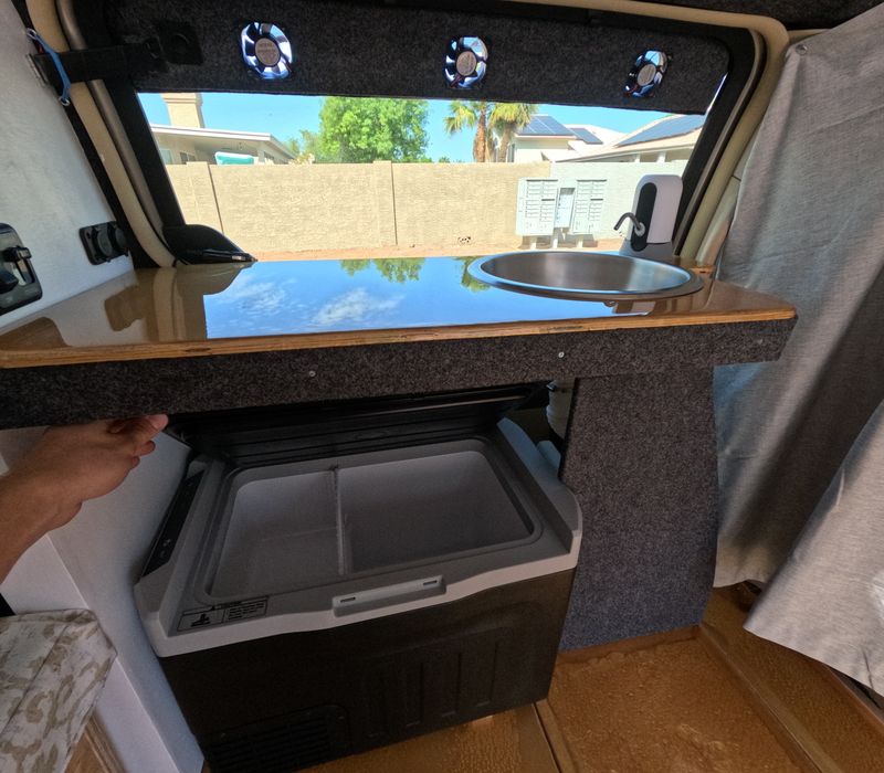 Picture 5/13 of a 2008 Chrysler Town and Country Minivan Camper for sale in Gilbert, Arizona