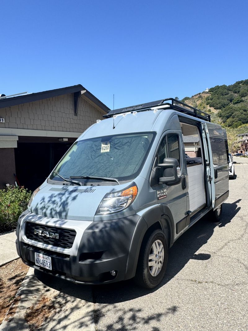 Picture 1/25 of a 2021 RAM Promaster 2500 High Roof Camper Van with low miles for sale in Oakland, California