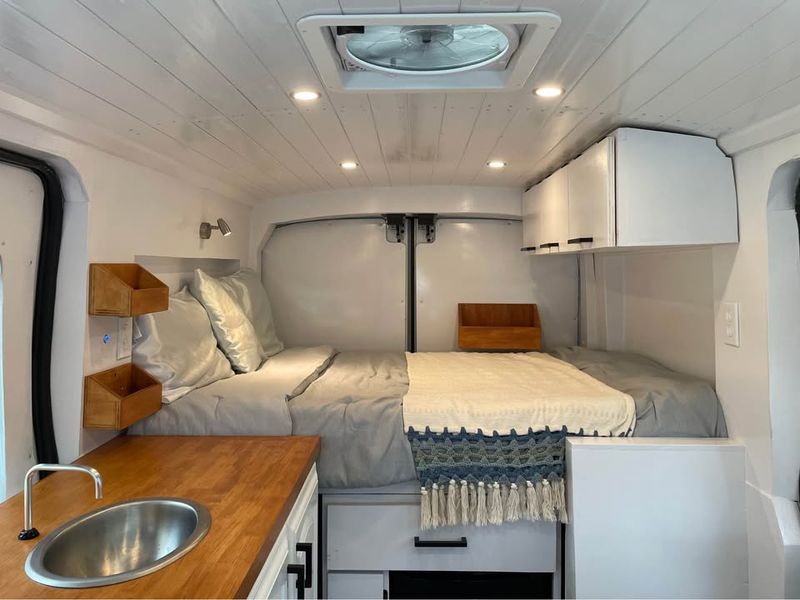 Camper Van For Sale: FORD TRANSIT CAMPER VAN | SOLAR | 108K MILES
