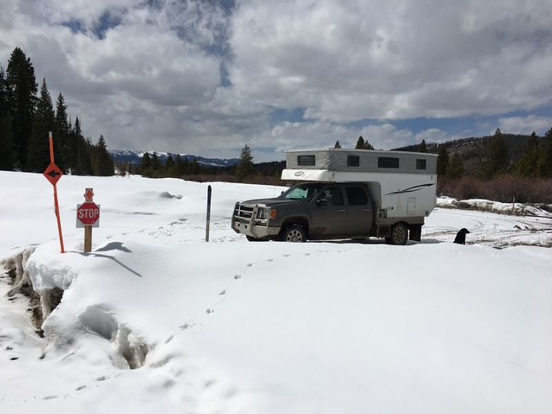 Picture 1/8 of a 2011 GMC Duramax with Phoenix Pop Up for sale in Grand Lake, Colorado