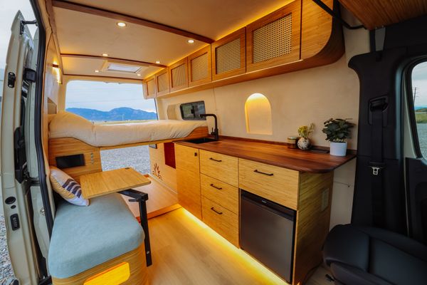 Camper Van For Sale: Agave – Brand New 2024 Mercedes Sprinter 144″ Cus