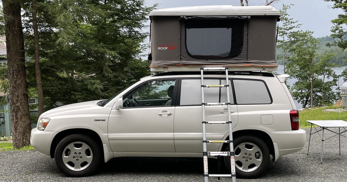 Camper For Sale: Toyota 4x4 Microcamper with Rooftop Tent & Plenty of