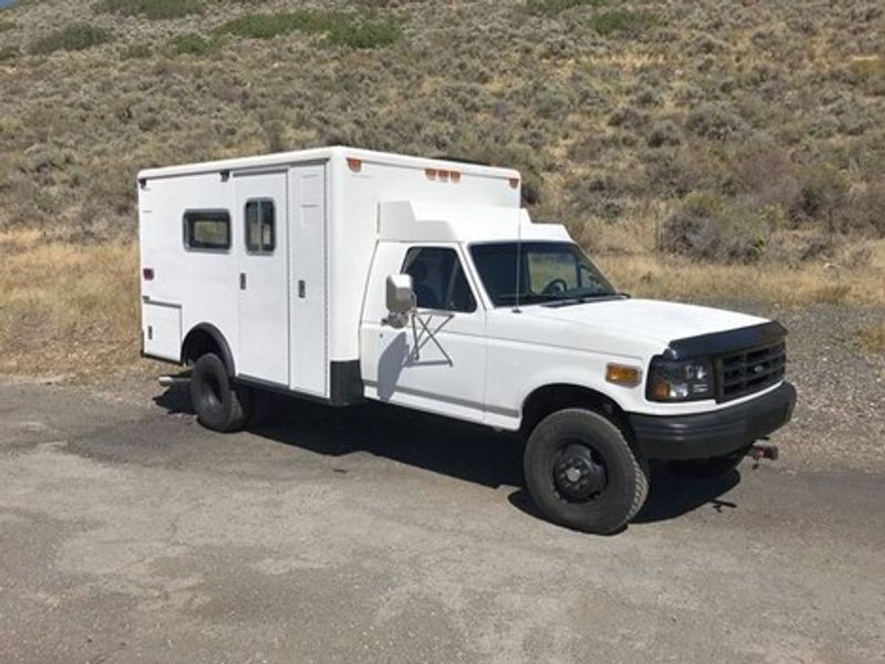 Picture 1/14 of a 1993 Ford f350 4x4 horton ambulance camper conversion for sale in Gainesville, Florida
