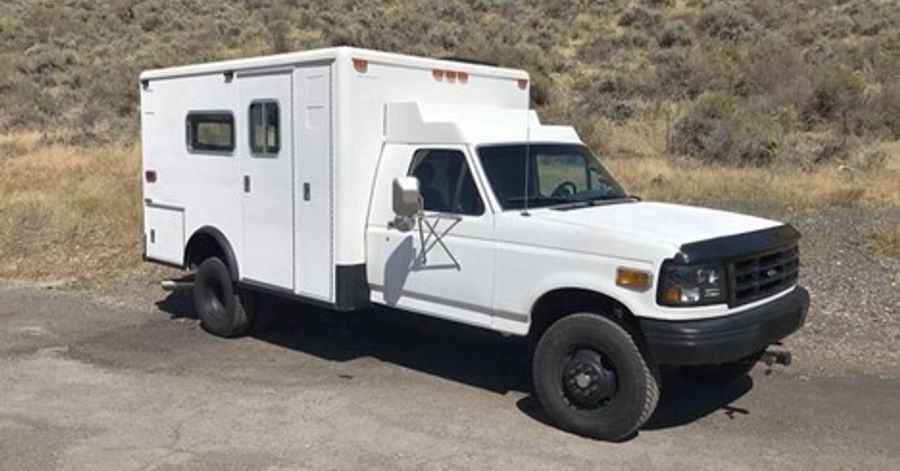 F350 best sale camper conversion