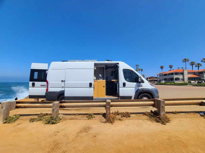 Picture 2/19 of a Off grid Camper Van with Remote work capability for sale in San Diego, California