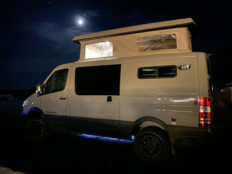 Picture 2/45 of a 2018 Sportsmobile Sprinter 4x4 Pop Top Camper for sale in San Francisco, California