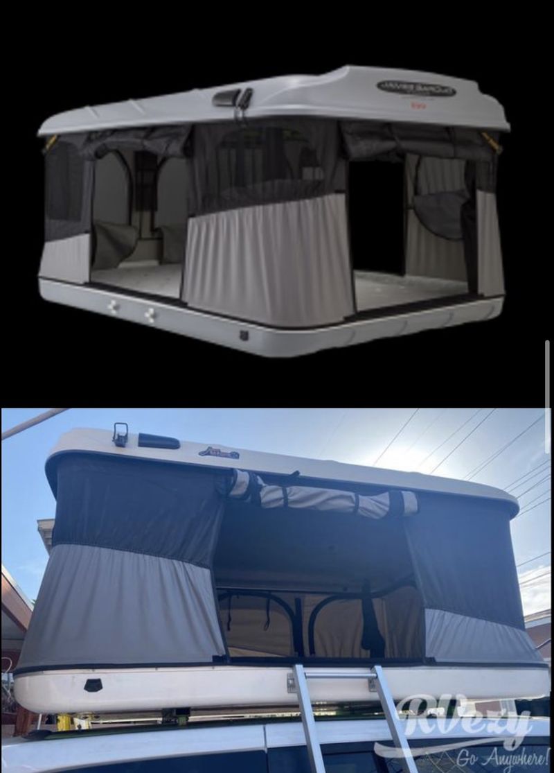 Picture 3/12 of a Jucy RV - Minivan Campervan Conversion with Popup Roof Tent for sale in Austin, Texas