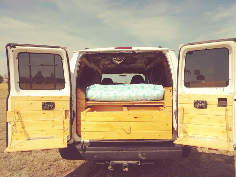 Picture 2/13 of a 1999 ford cargo conversion van for sale in Colorado Springs, Colorado