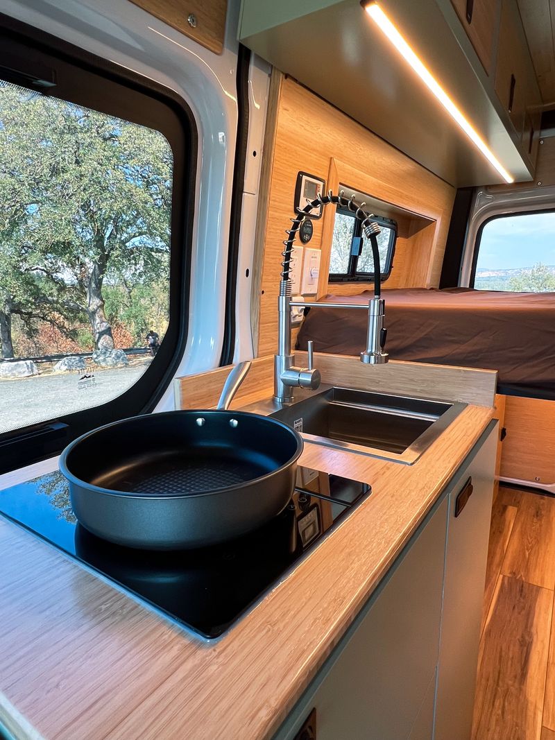 Picture 5/14 of a New 2024 Sprinter 144 Custom Conversion (Shower + AC) for sale in Sacramento, California