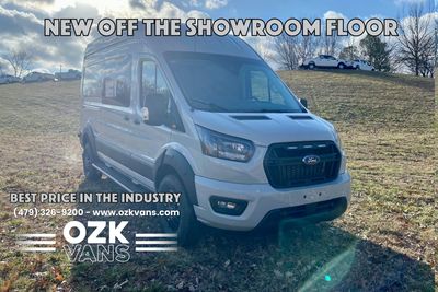 Photo of a Camper Van for sale: 2023 NEW Avalanche Gray Ford Transit 350 Trail High-Roof AWD