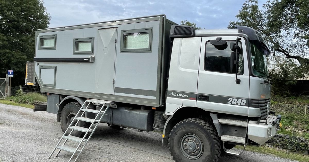 Camper Van For Sale MercedesBenz Actros 4x4
