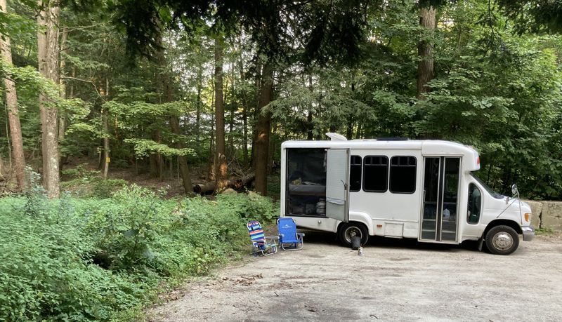 Picture 1/9 of a Off-Grid Shuttle Bus Ready for the Road! for sale in Charlotte, North Carolina