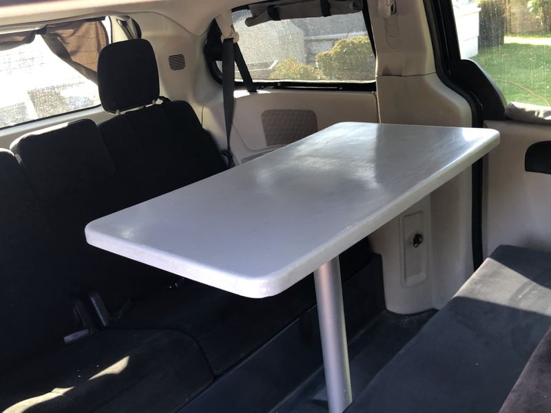 Picture 5/17 of a 2013 Jucy Dodge Grand Caravan Camper Van with Roof Tent for sale in Santa Monica, California