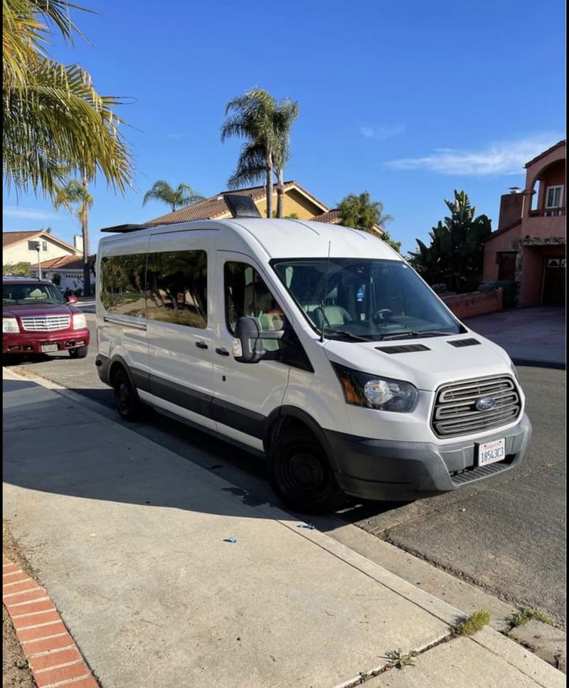 Picture 3/16 of a Cozy Badass Van Ford Transit 2016 XLT 350 for sale in Carlsbad, California