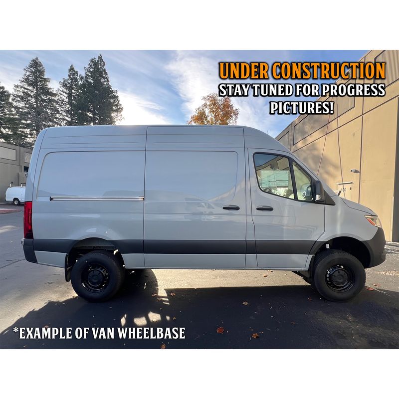 Picture 5/15 of a AWD 19ft Mercedes Campervan -New, A/C, Heater, Hidden Toilet for sale in Rancho Cordova, California