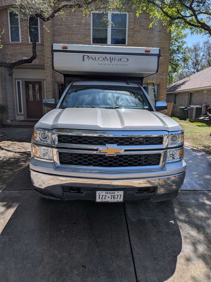 Picture 5/43 of a Adventure-Ready Truck Camper – 2015 Silverado 4x4 + 2017 Pal for sale in San Antonio, Texas