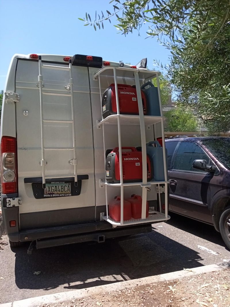 Picture 4/12 of a 2017 Dodge RAM ProMaster High Roof Extended Camper for sale in Mesa, Arizona