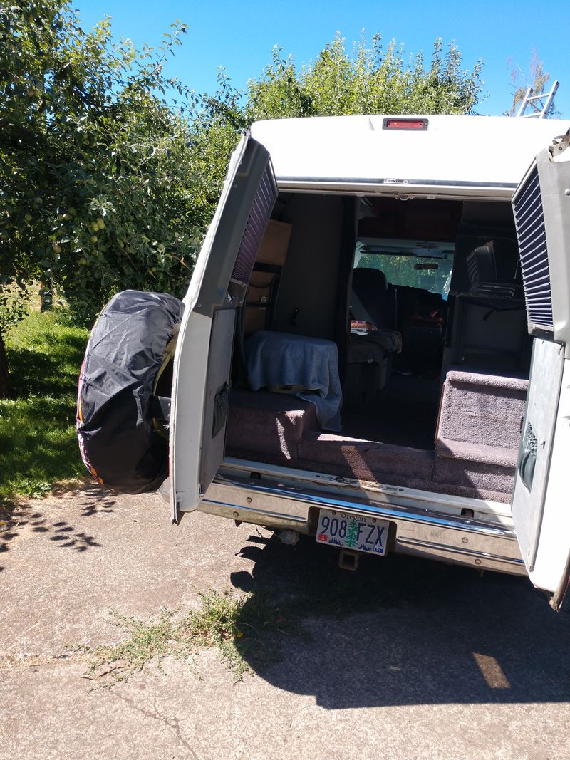 Picture 4/12 of a 1995 GMC hi-top stealth camper for sale in Eugene, Oregon