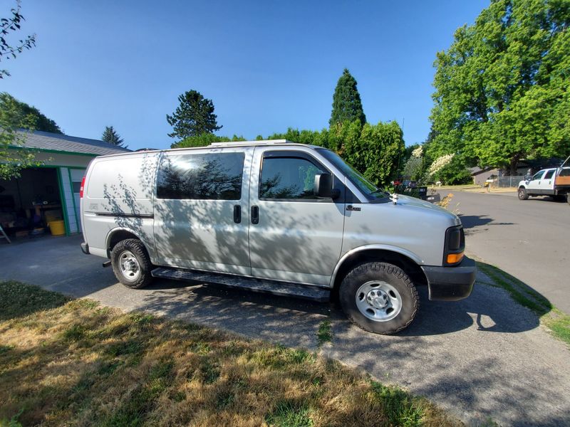 Picture 1/10 of a 2016 Chevrolet Express 2500 Quigley 4x4 Camper Van for sale in Beaverton, Oregon