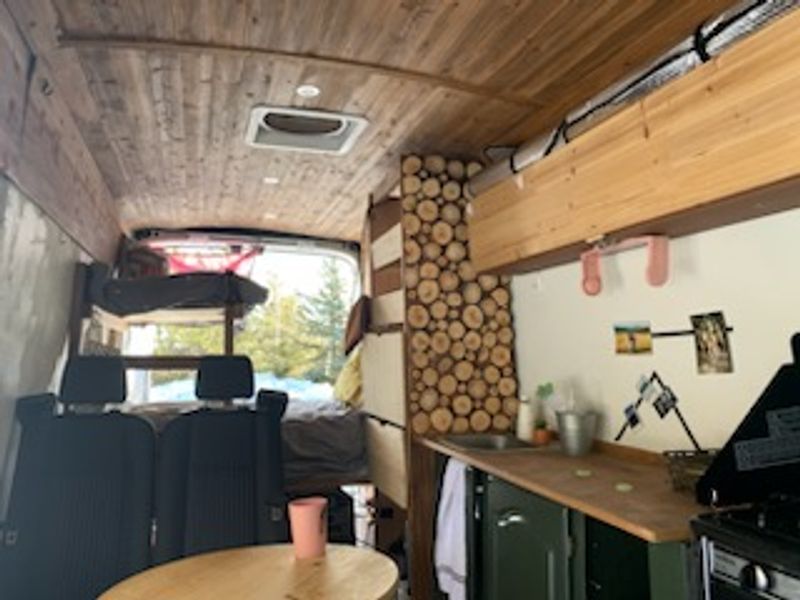 Picture 1/10 of a 2019 Ford Transit 250 148 Ext/ High Roof for sale in Evergreen, Colorado
