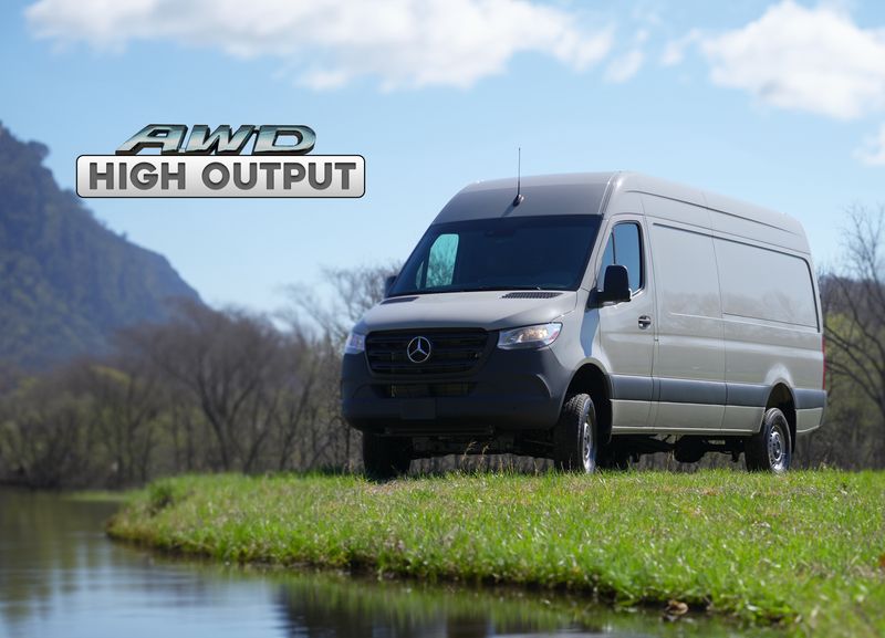 Picture 1/12 of a 2023 Stone Gray Mercedes Sprinter 170 AWD High-Output  for sale in Fayetteville, Arkansas