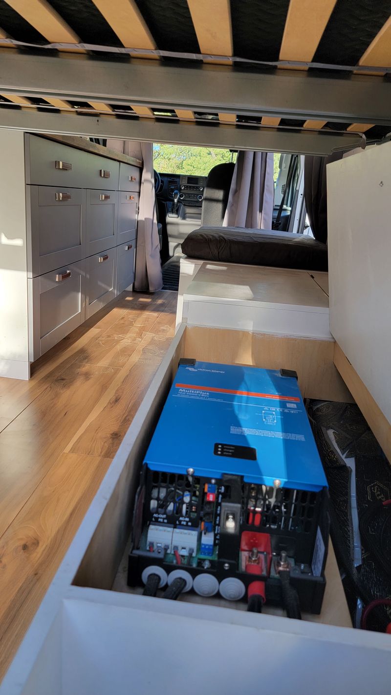 Picture 5/17 of a NEW 2022 Ford Transit Van OFF GRID with inside bathroom  for sale in Big Bear City, California