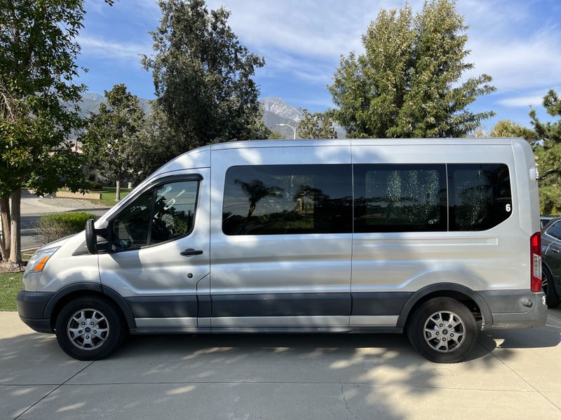 Picture 6/21 of a 2015 Ford Transit 350 LWB Medium Roof ready to camp for sale in Rancho Cucamonga, California