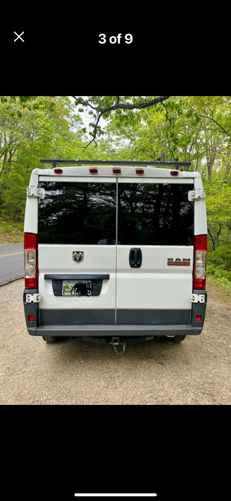 Picture 3/8 of a 2017 Medium Roof Promaster Cargo Van for sale in Asheville, North Carolina