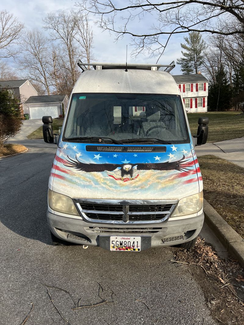 Picture 1/20 of a Cozy 2005 Dodge Sprinter 2500, 150k Miles, 🦅Eagle on Hood for sale in Columbia, Maryland