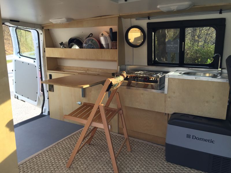 Picture 2/9 of a 2016 Mercedes Metris two person custom camper for sale in Carolina Beach, North Carolina
