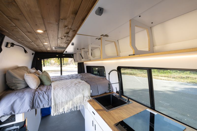 Picture 3/8 of a 2022 MB Sprinter 144; Off-Grid Power, Full Kitchen, and More for sale in Fort Lupton, Colorado
