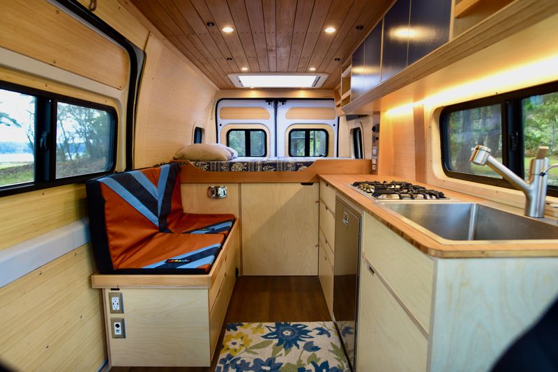 Picture 2/20 of a Professional Custom Campervan Low Miles Built by Maker Vans for sale in Bremerton, Washington