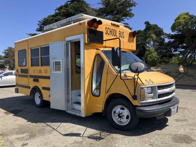 Picture 1/10 of a 1999 Collins Chevy Grand Bantam Complete Short Bus for sale in Berkeley, California