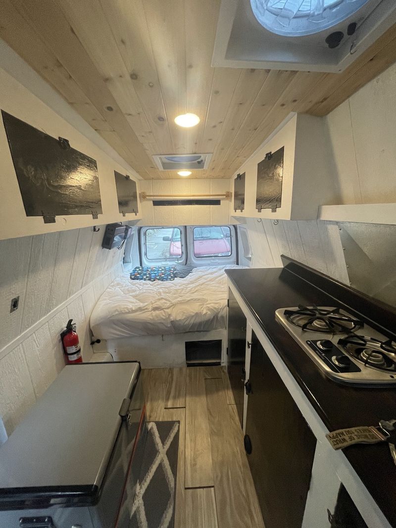 Picture 3/30 of a 2005 Ford e250 campervan vanlife fully converted for sale in Seattle, Washington