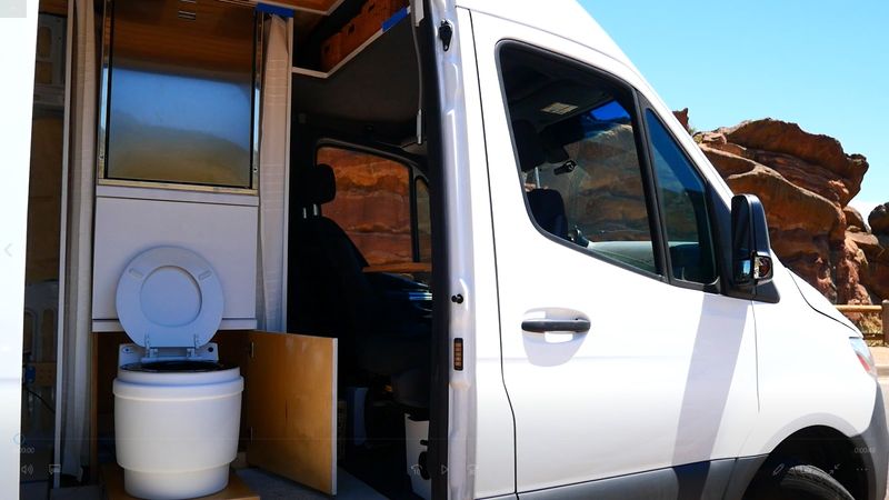 Picture 5/21 of a Queen mattress on bedlift - garage, toilet & shower for sale in Denver, Colorado