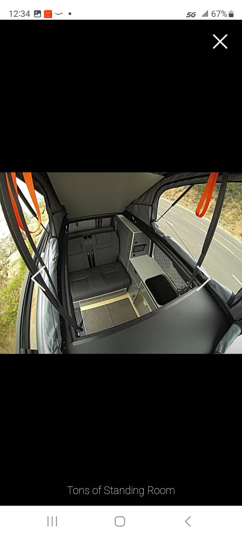 Picture 4/19 of a 2021 Recon Envy Nissan NV200 Pop Top  Camper  for sale in Buffalo, New York