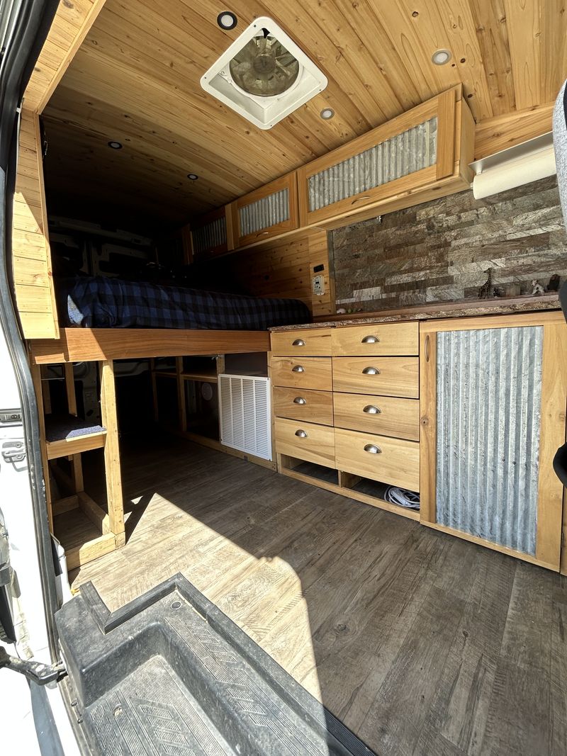 Picture 5/13 of a 2015 Ford Transit Off Grid Camper Van - Diesel for sale in Buena Vista, Colorado