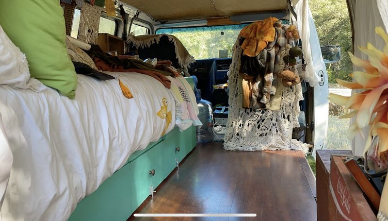 Picture 5/13 of a 1983 chevy g20 diesel camper van -Burning Man?  for sale in Livermore, California