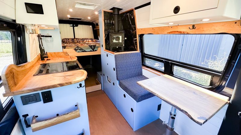 Picture 1/42 of a Custom built four season off grid adventure-van for sale in North Yarmouth, Maine