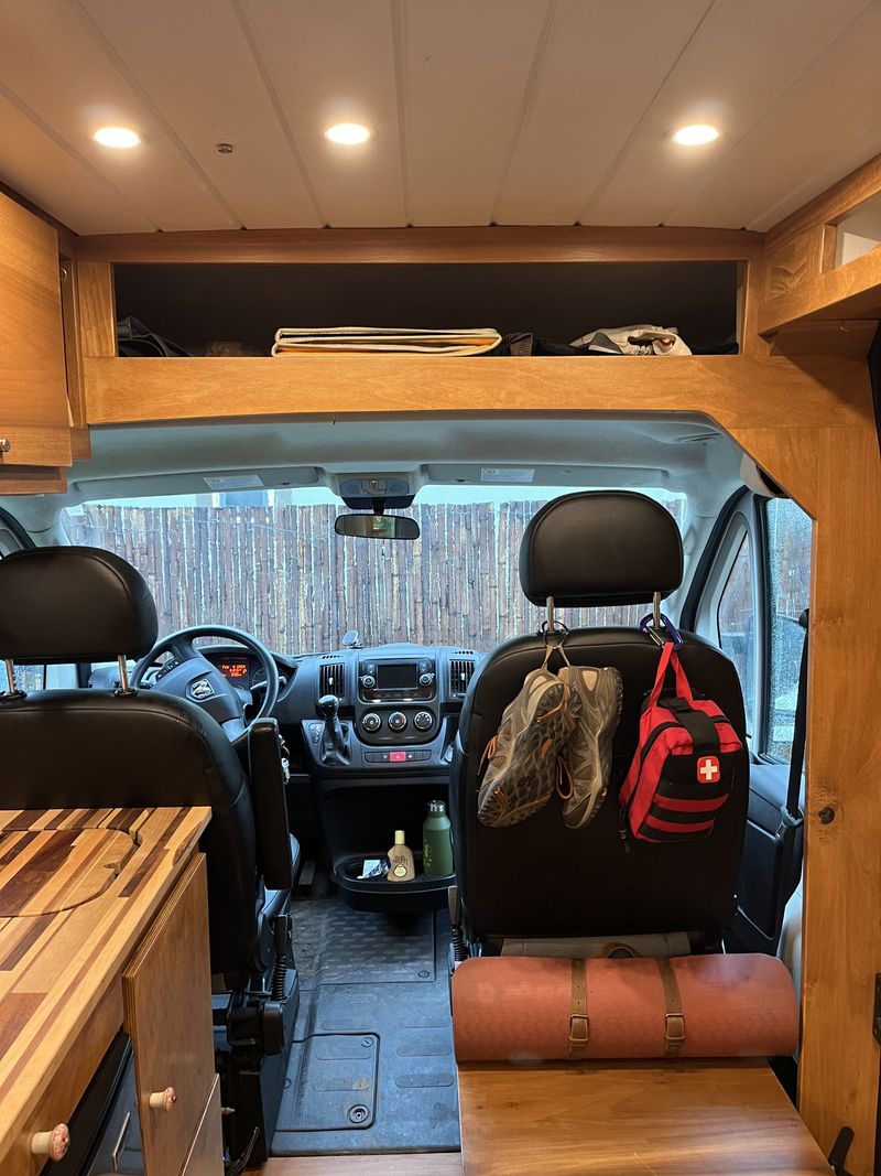 Picture 3/23 of a Custom Off Grid Promaster w/ shower & chemie toilet for sale in Goleta, California