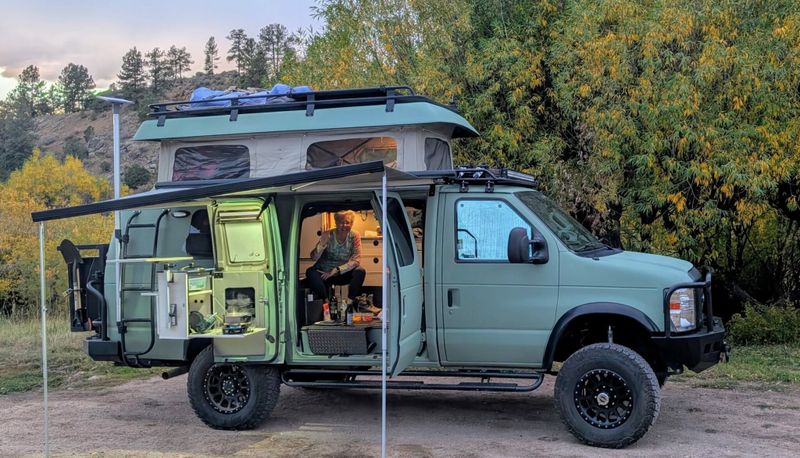 Picture 1/38 of a 2021 Field Van/Sportsmobile Ford Classic 4x4 for sale in San Jose, California